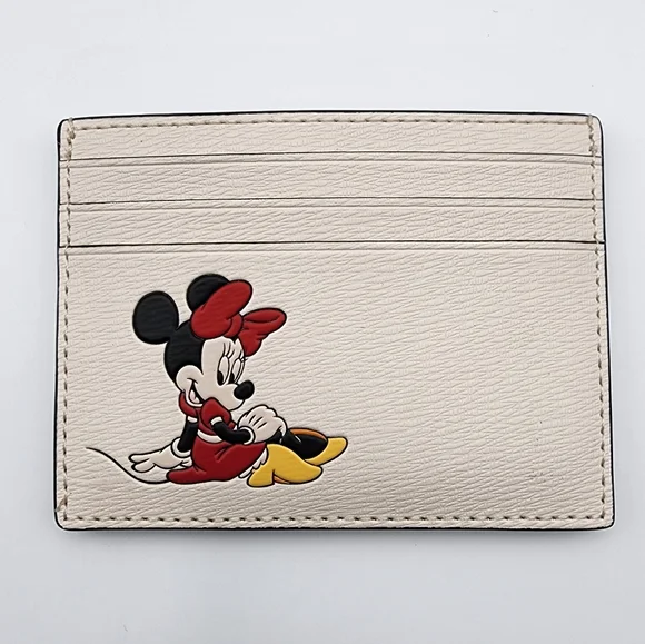 Disney X Kate Spade New York Minnie Small Slim Card Holder - Picture 1 of 7